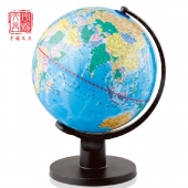 得力3034地球儀 得力正品 全塑辦公學生地理教學用品 直徑25cm